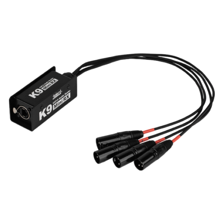 Talent  K9 Mini RX Cat5 轉 XLR 線材轉接介面 Audio AES 介面 公頭 - 產品圖片 2