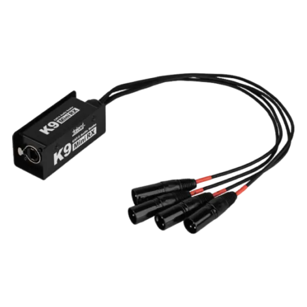 Talent K9 Mini RX Cat5 轉 XLR 線材轉接介面 Audio AES 介面 公頭 - 產品圖片 2
