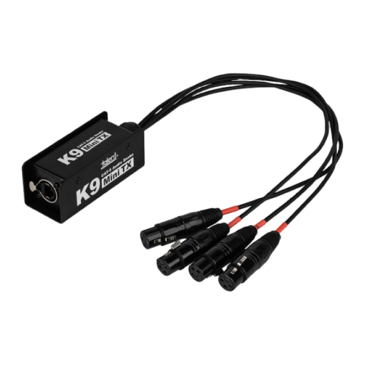 Talent  K9 Mini TX Cat5 轉 XLR 線材轉接介面 Audio AES 介面 母頭 - 產品圖片 2