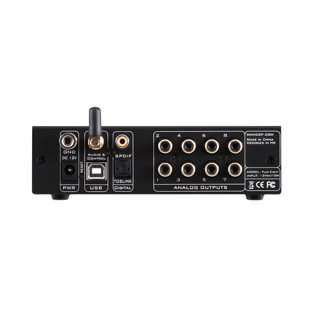 miniDSP Flex Eight DAC 家庭劇院 空間校正處理器 - 產品圖片 2