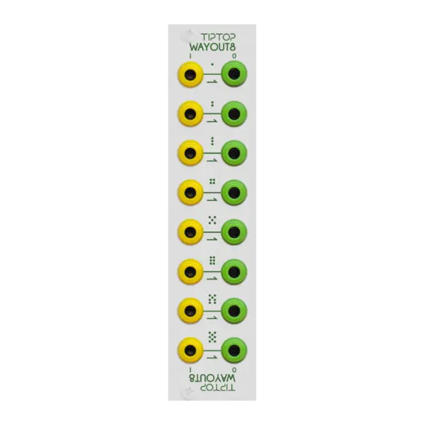 Tiptop Audio Wayout8 Patchbay 訊號分配模組 - 產品圖片 2