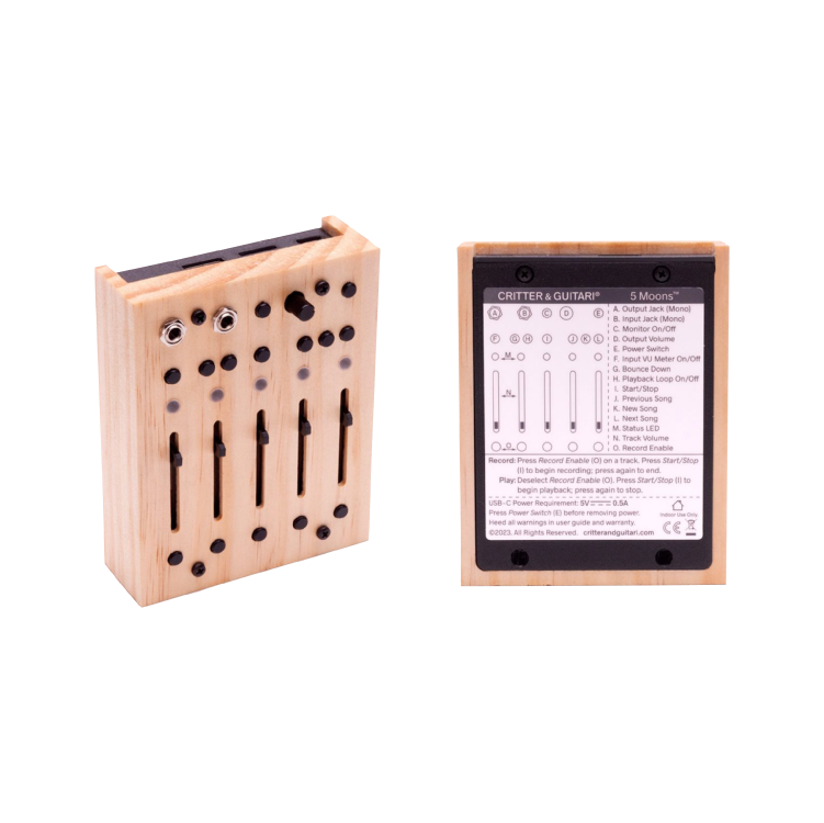 Critter Guitari 5 Moons 行動多軌錄音介面 - 產品圖片 2