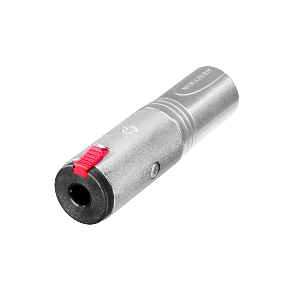 NEUTRIK NA3MJ 6.3mm TRS 母 轉 XLR 公 轉接頭 - 產品圖片 2
