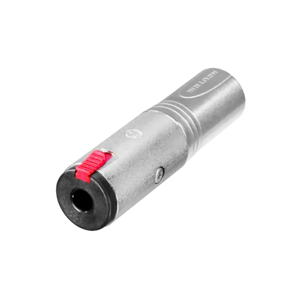 NEUTRIK NA3MJ 6.3mm TRS 母 轉 XLR 公 轉接頭 - 產品圖片 2