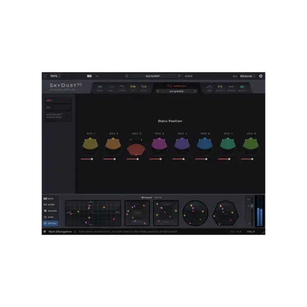 Sound Particles SkyDust 3D 合成器音源軟體 Plugin (下載版) - 產品圖片 2