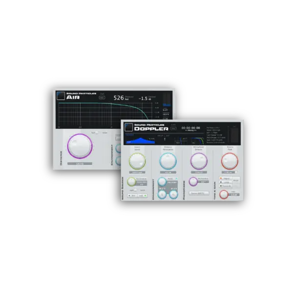 Sound Particles Doppler + Air 空間模擬效果器 Plugin 套組 (下載版) - 產品圖片 2