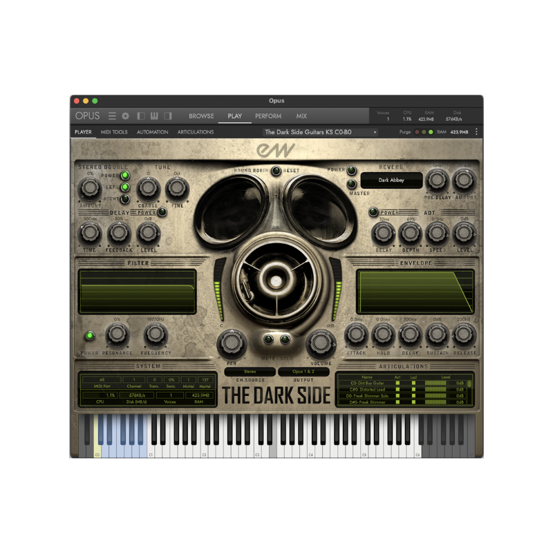 EastWest The Dark Side 暗黑配樂音效 取樣音源套組 Plugin (下載版) - 產品圖片 2