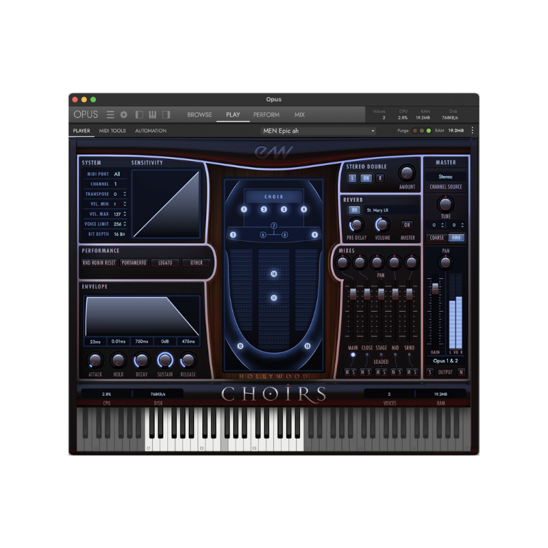 EastWest Hollywood Choirs Diamond Edition 好萊塢合唱取樣音源套組 Plugin (下載版) - Product Image 2