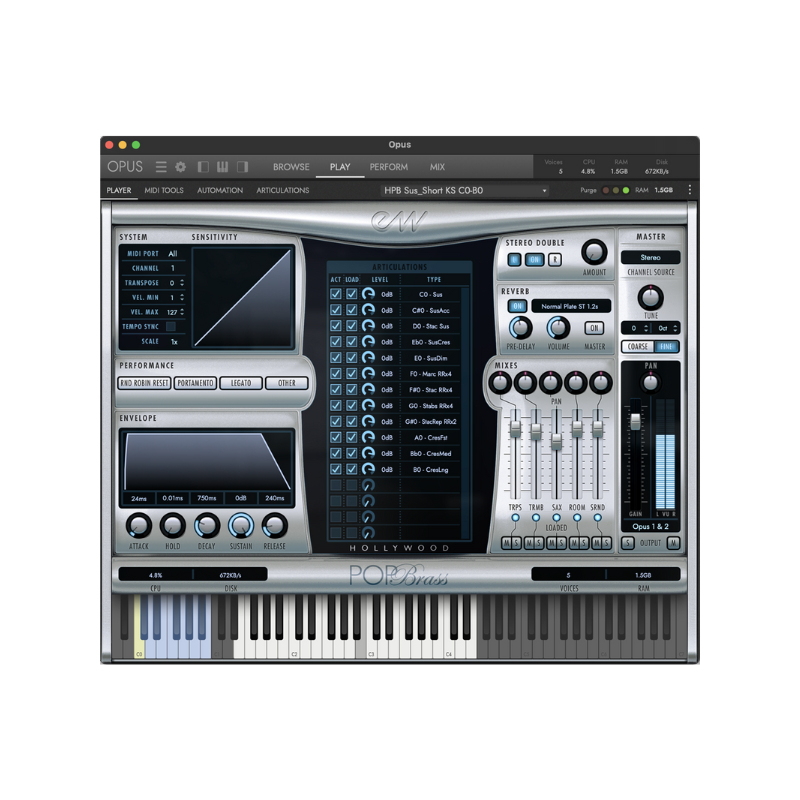 EastWest Hollywood Pop Brass 流行管樂取樣音源 Plugin (下載版) - 產品圖片 2