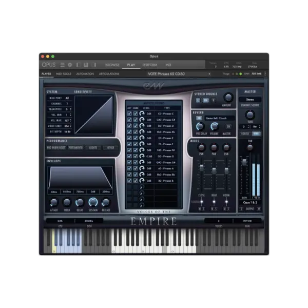 EastWest Voices of the Empire 世界民族女聲取樣音源 Plugin (下載版) - 產品圖片 2