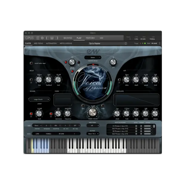 EastWest Voices of Passion 世界民族女聲取樣音源 Plugin (下載版) - 產品圖片 2
