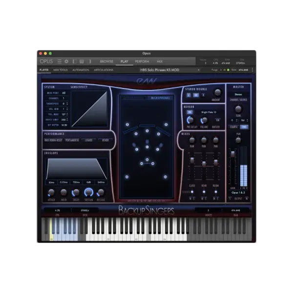 EastWest Hollywood Backup Singers 好萊塢和聲取樣音源 Plugin (下載版) - 產品圖片 2