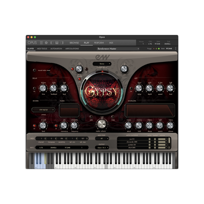 EastWest Gypsy 吉普賽民族取樣音源 Plugin (下載版) - 產品圖片 2