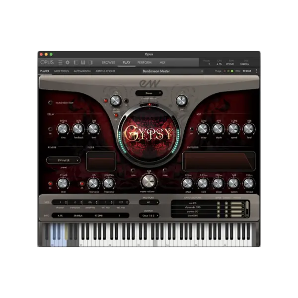 EastWest Gypsy 吉普賽民族取樣音源 Plugin (下載版) - 產品圖片 2