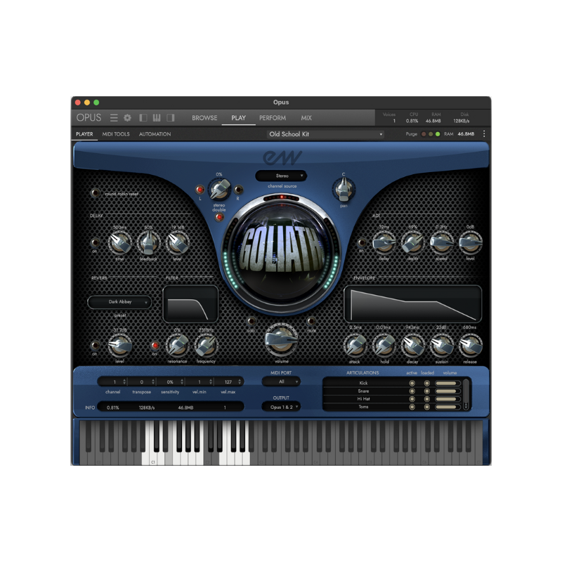 EastWest Goliath 各式樂器取樣音源大全套組 Plugin (下載版) - 產品圖片 2
