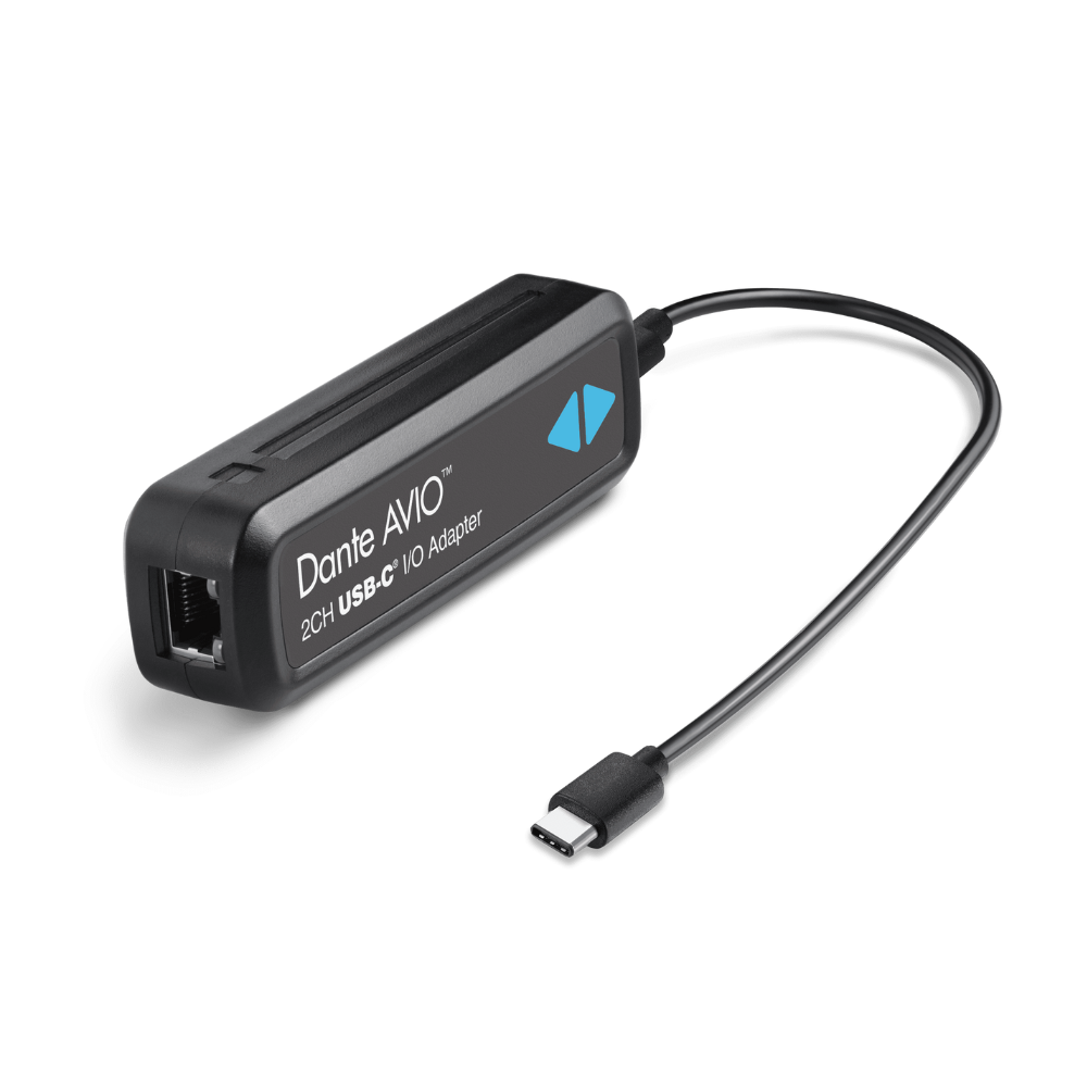Audinate Dante AVIO USB-C IO Adapter 2x2 轉接頭 Dante介面 - 產品圖片 2