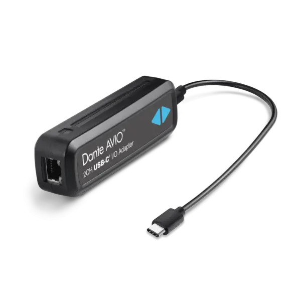 Audinate Dante AVIO USB-C IO Adapter 2x2 轉接頭 Dante介面 - 產品圖片 2