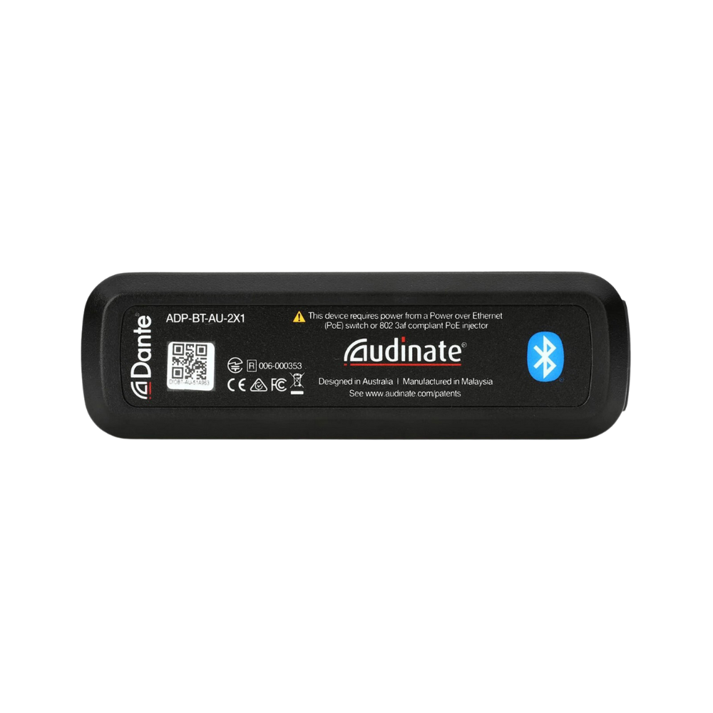 Audinate Dante AVIO Bluetooth IO Adapter 2x1 轉接頭 藍芽Dante介面 - 產品圖片 2