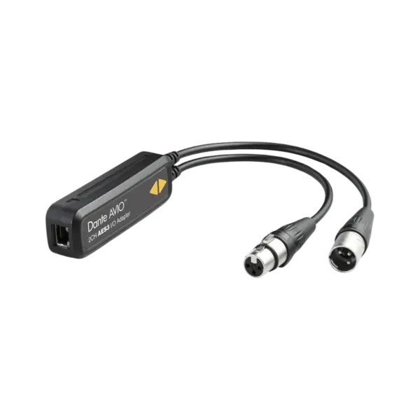 Audinate Dante AVIO AES3 IO Adapter 2x2 轉接頭 Dante介面 - 產品圖片 2