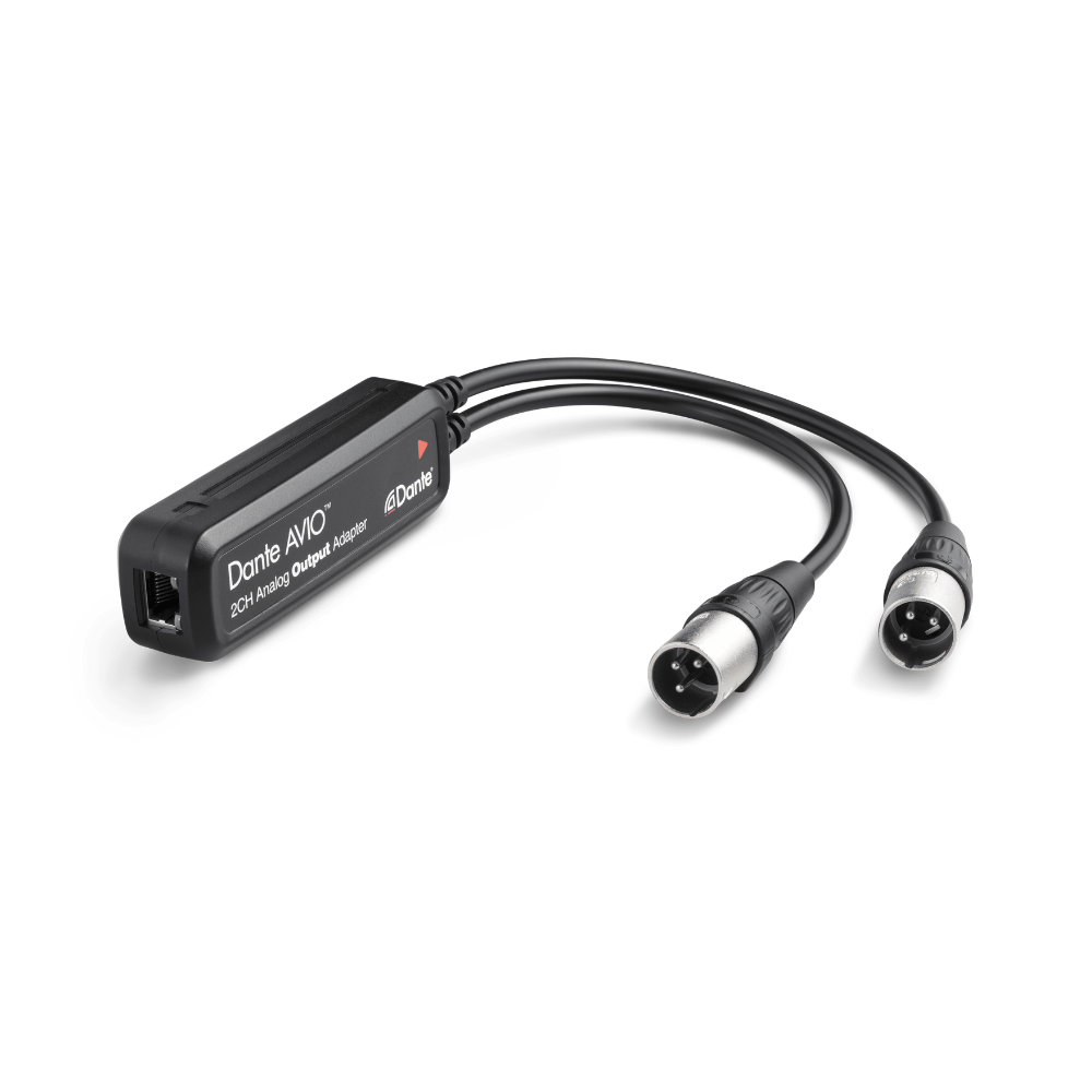 Audinate Dante AVIO Analog Output Adapter 單軌/雙軌可選 - 產品圖片 2