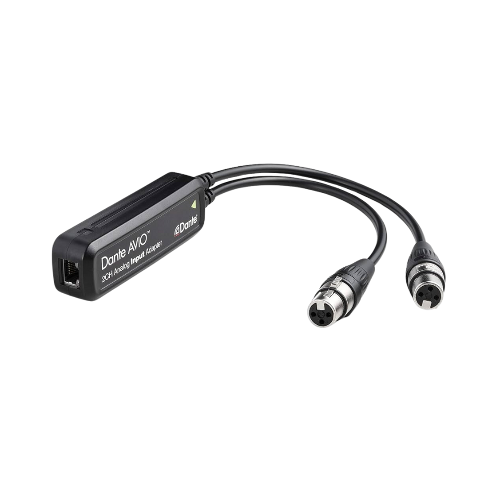 Audinate Dante AVIO Analog Input Adapter 單軌/雙軌可選 - Product Image 2