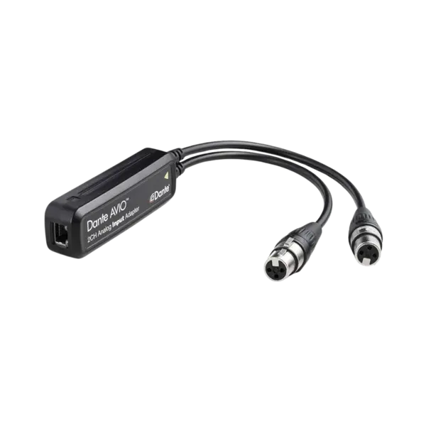 Audinate Dante AVIO Analog Input Adapter 單軌/雙軌可選 - 產品圖片 2