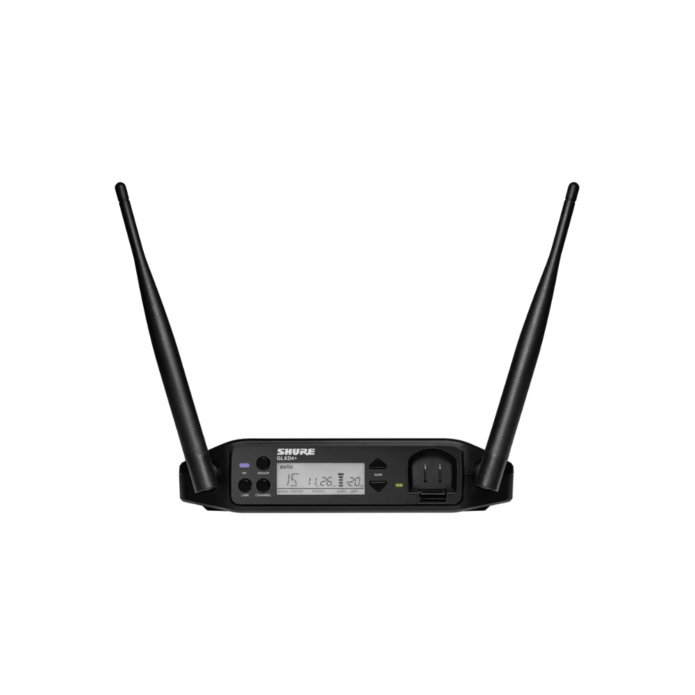 Shure GLXD4+ 無線麥克風系統 雙頻桌面接收器 - 產品圖片 2