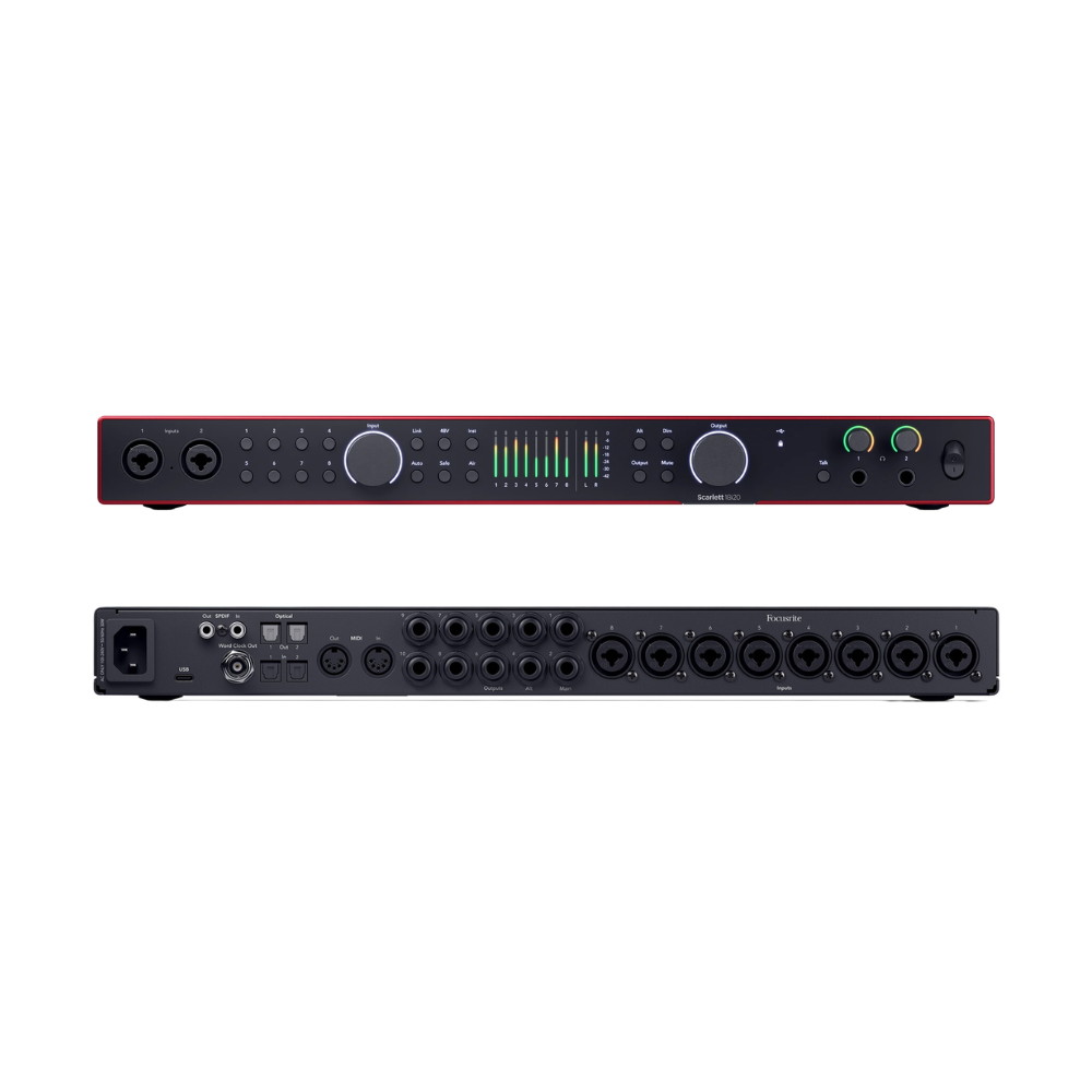 Focusrite Scarlett 18i20 4th 錄音介面 - 產品圖片 2