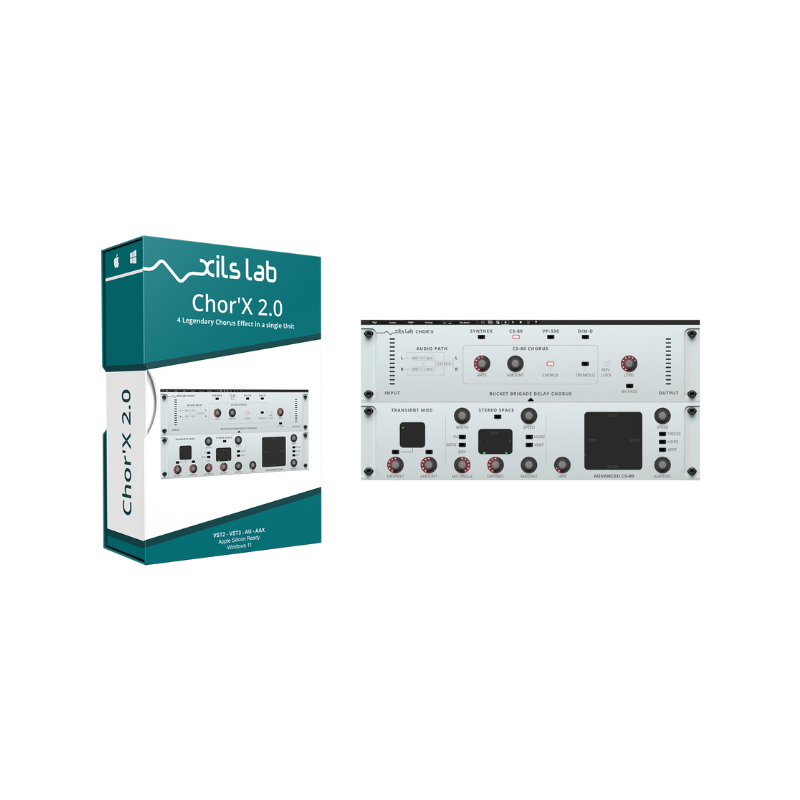 XILS Lab Chor’X Chorus 合聲效果器 Plugin (下載版) - 產品圖片 2