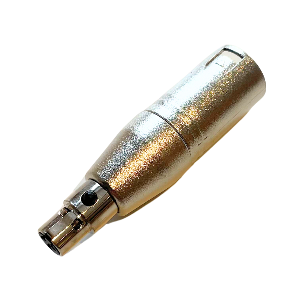 d.gig XLR 公轉 mini XLR母 轉接頭  XLRM-XLRFMini  - Product Image 2