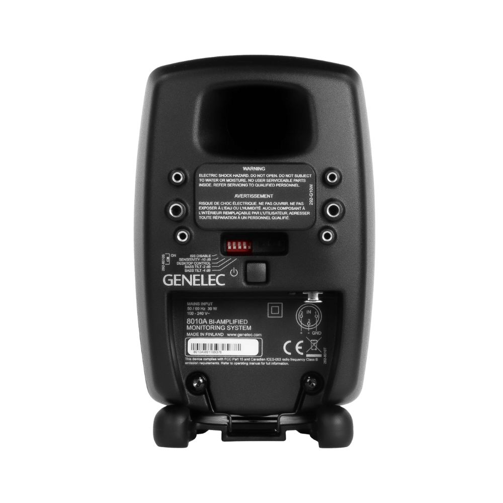 Genelec 8010A Black 監聽喇叭 一對 - 產品圖片 2