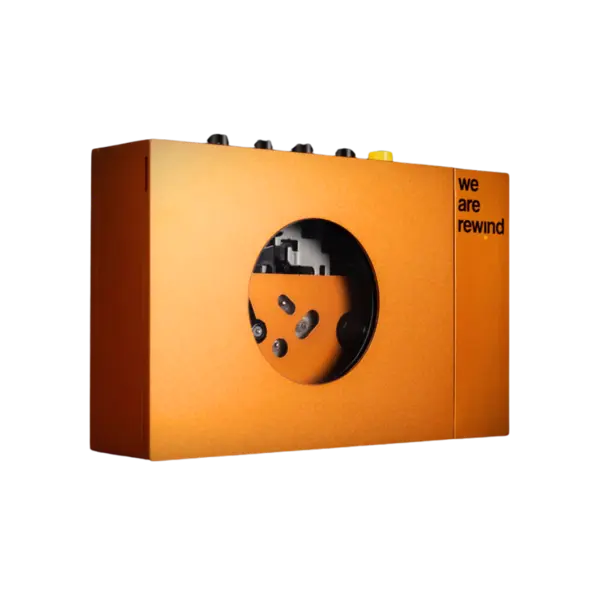 we are rewind Orange Cassette Player Serge 卡帶播放機 - 產品圖片 2