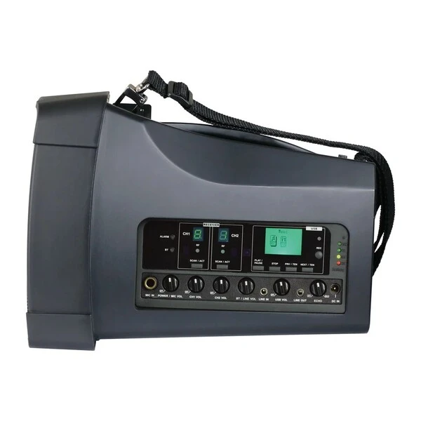MIPRO MA-200D/ACT-32H×2 肩掛式雙頻道喊話器 UHF/5.8Ghz 可選 - 產品圖片 2