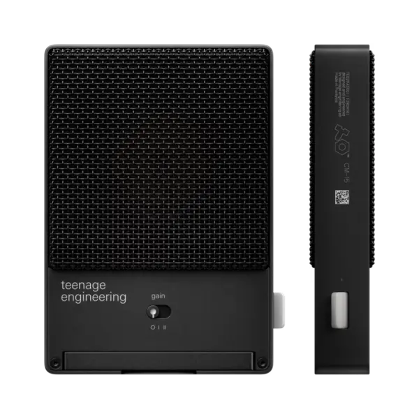 teenage engineering CM-15 Black 電容式麥克風 - 產品圖片 2
