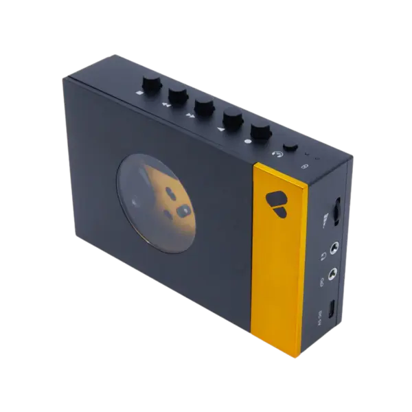 we are rewind Black&Yellow Cassette Player Amy 卡帶播放機 - 產品圖片 2