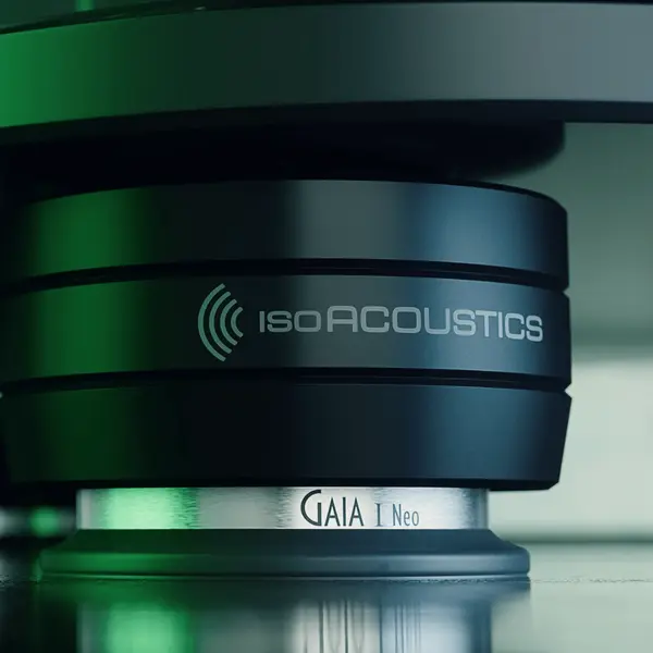 IsoAcoustics GAIA I Neo (消光黑 / 暗鉻) 落地式喇叭架 一組四個 - 產品圖片 2