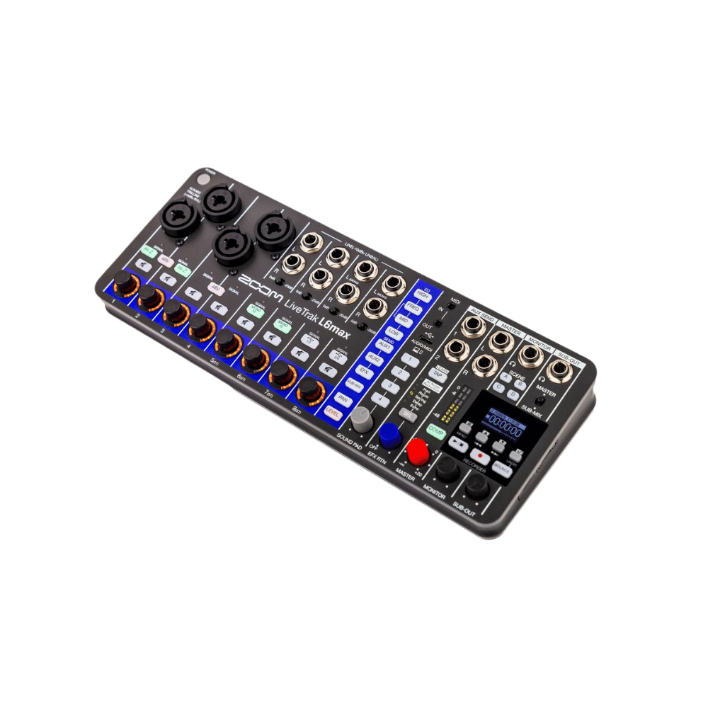 Zoom LiveTrak L6max 數位混音錄音機 - Product Image 2