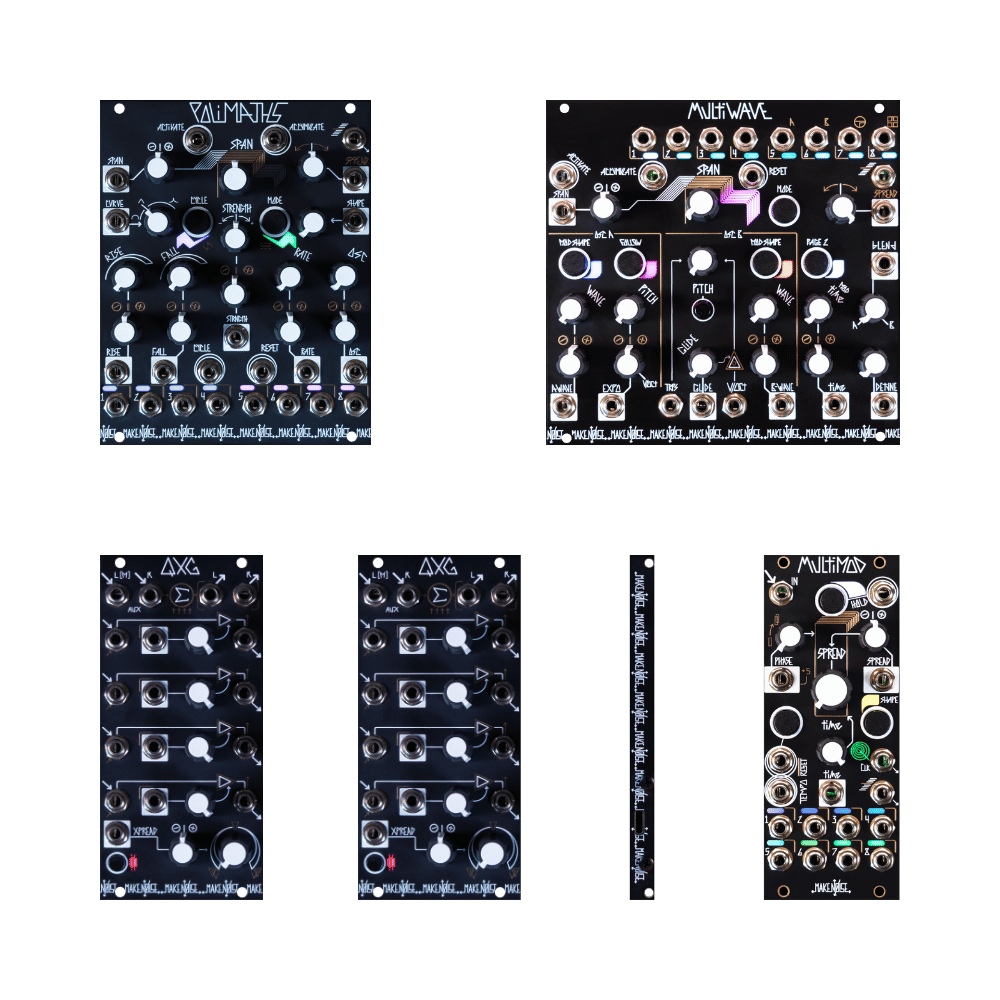 Make Noise NUSS Bundle 模組化合成器組合 - 產品圖片 2