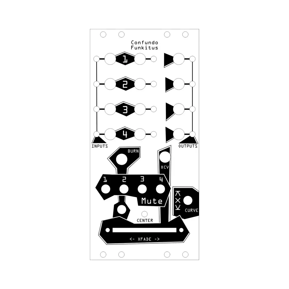 Noise Engineering Confundo Funkidos 機率節奏 Crossfader 模組 - 產品圖片 2