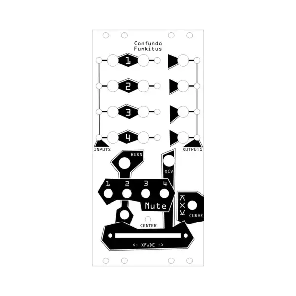 Noise Engineering Confundo Funkidos 機率節奏 Crossfader 模組 - 產品圖片 2
