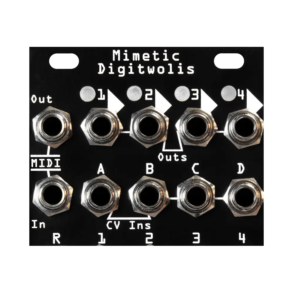 Noise Engineering Mimetic Digitwolis 四聲道 CV 序列器模組 - 產品圖片 2