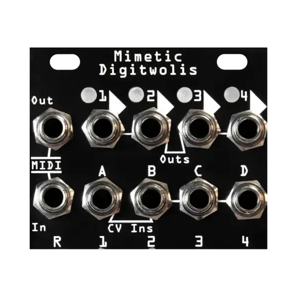 Noise Engineering Mimetic Digitwolis 四聲道 CV 序列器模組 - 產品圖片 2
