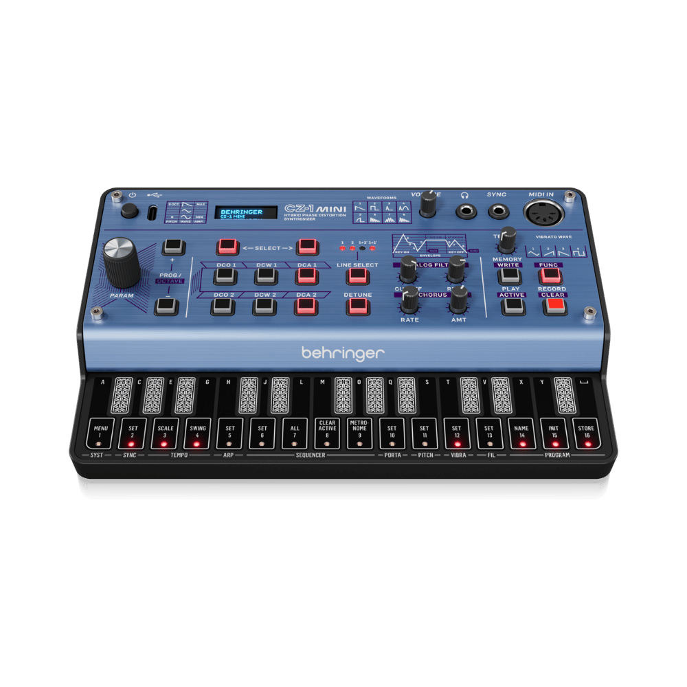 Behringer CZ-1 MINI 迷你合成器音源 - 產品圖片 2