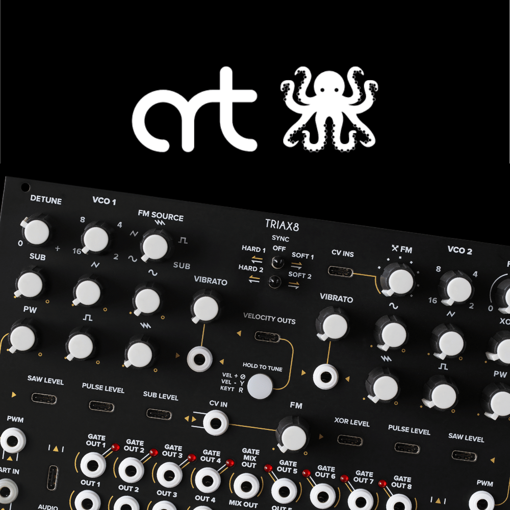 Tiptop Audio ART 系列 TRIAX 8 Polyphonic Analog VCO 模組 - 產品圖片 2