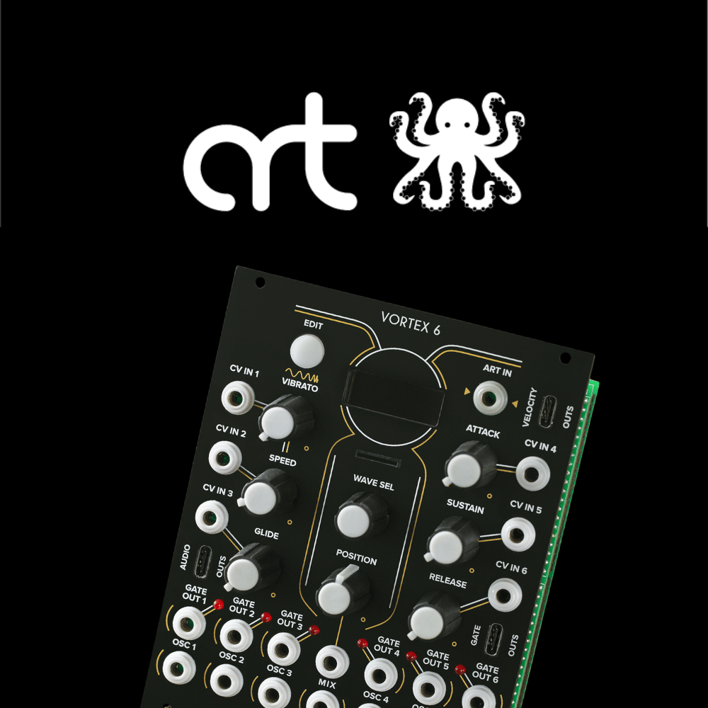 Tiptop Audio ART 系列 Vortex 6 WAVETABLE OSC 模組 - 產品圖片 2