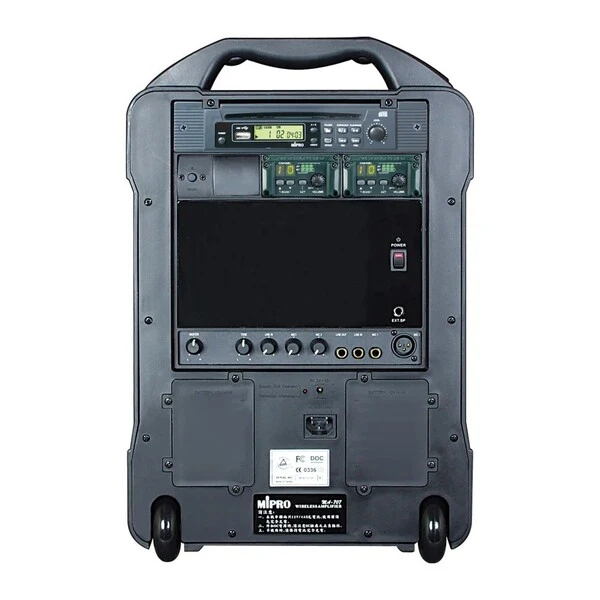 MIPRO MA-707/ACT-240H×2 經典型雙頻道手提無線擴音機 - 產品圖片 2