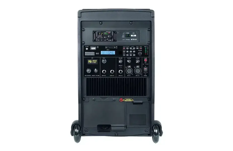 MIPRO MA-727/ACT-58H×2 5.8G 雙頻手提擴音機 - 產品圖片 2