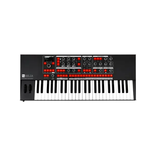 Melbourne Instruments Delia 合成器鍵盤 49 鍵 類比混合複音 馬達旋鈕 - 產品圖片 2