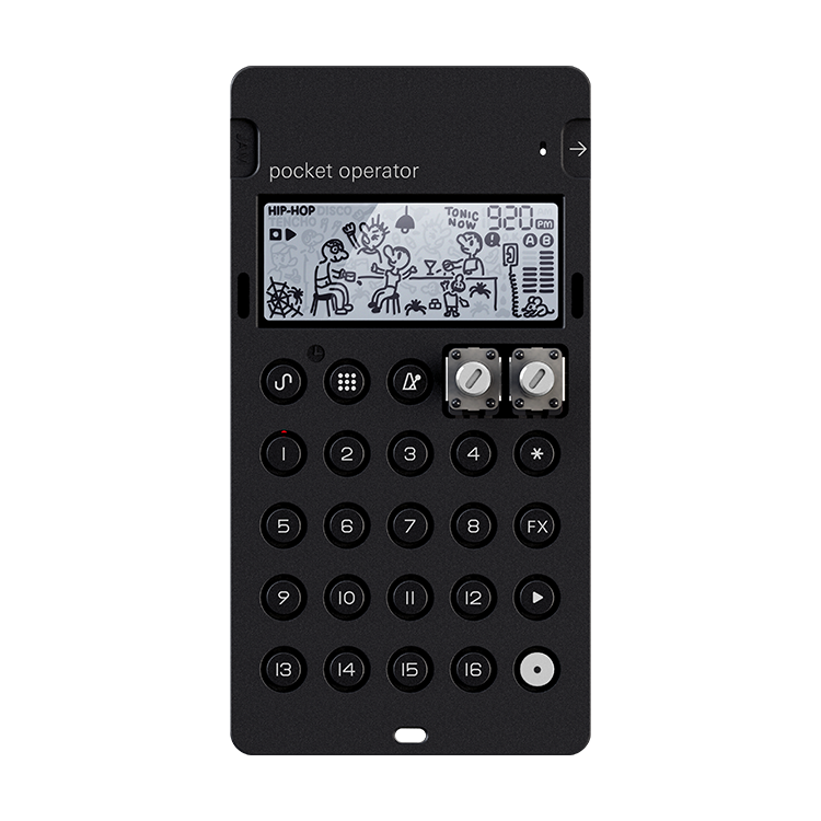 teenage engineering CA-X PO 保護殼 Pocket Operator 合成器系列 外殼 限量款黑色 - 產品圖片 2
