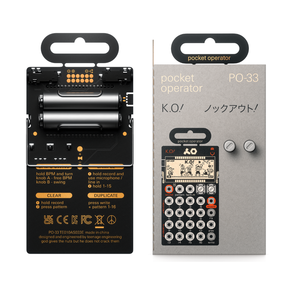 teenage engineering PO-33 K.O! - 產品圖片 3